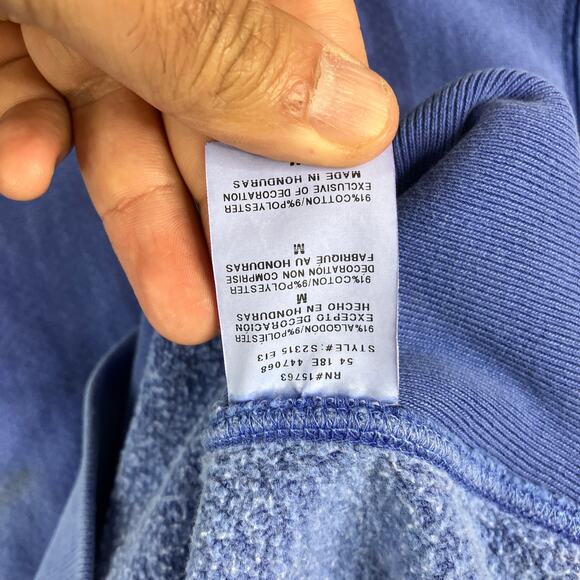 Champion Sweatshirt Mens Size M Blue Reverse Weave Crewneck Casual Pullover - Picture 6 of 8